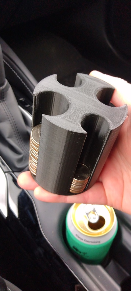 Car Cup Holder Coin Sorter