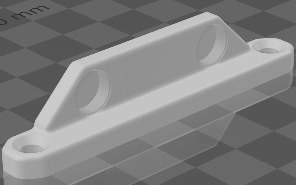 LACK V1 3mm acrylic door knob and stop/latch for round 3x8mm magnets - photo 3