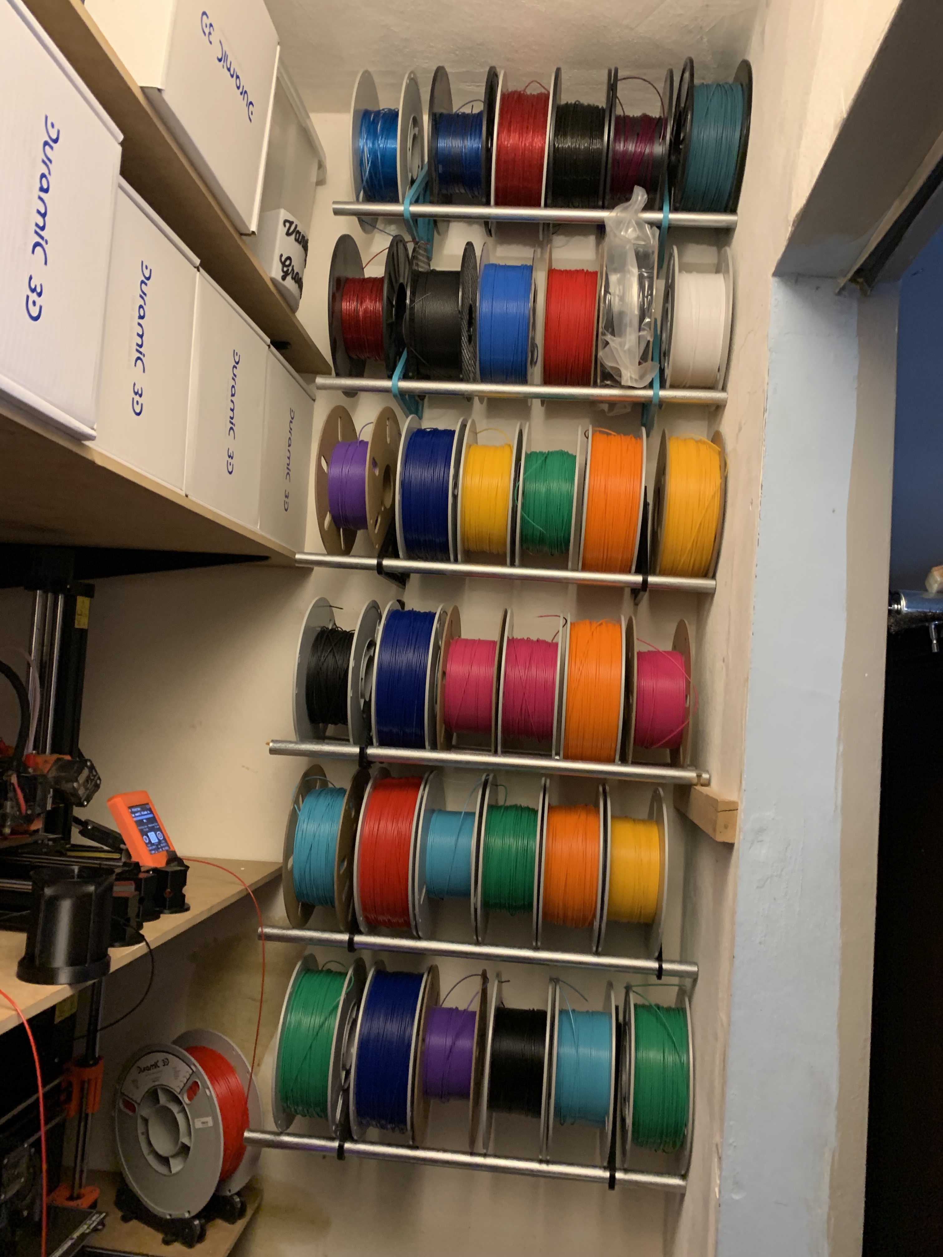 Conduit filament rack storage - photo 2
