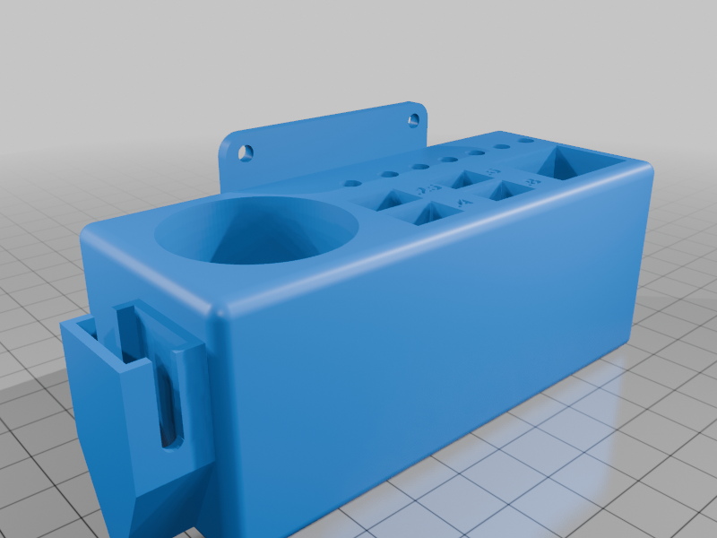 Flashforge AD5X Tool Holder with Nozzle Storage