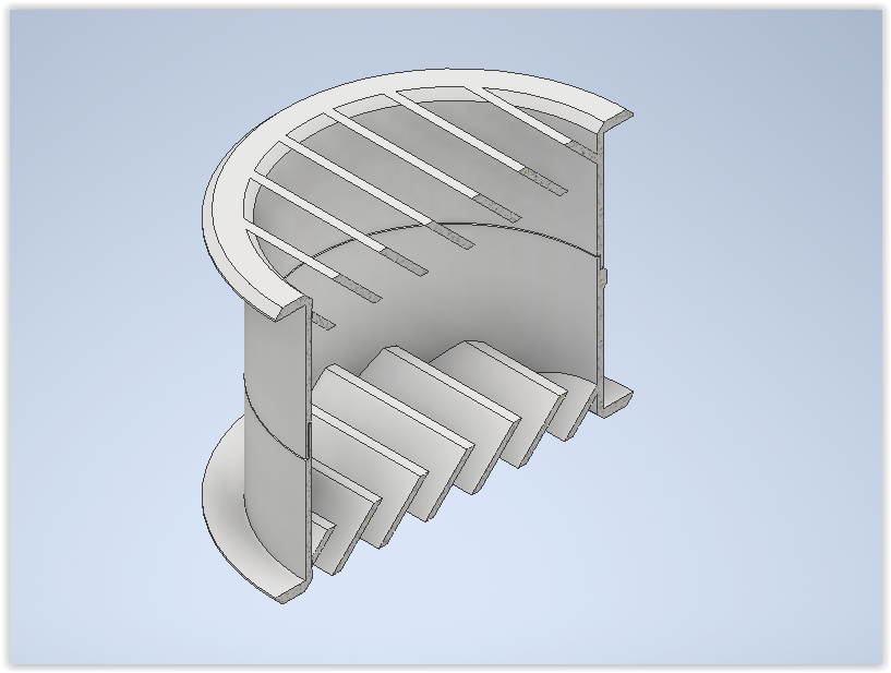 Through-door circular vent - photo 3