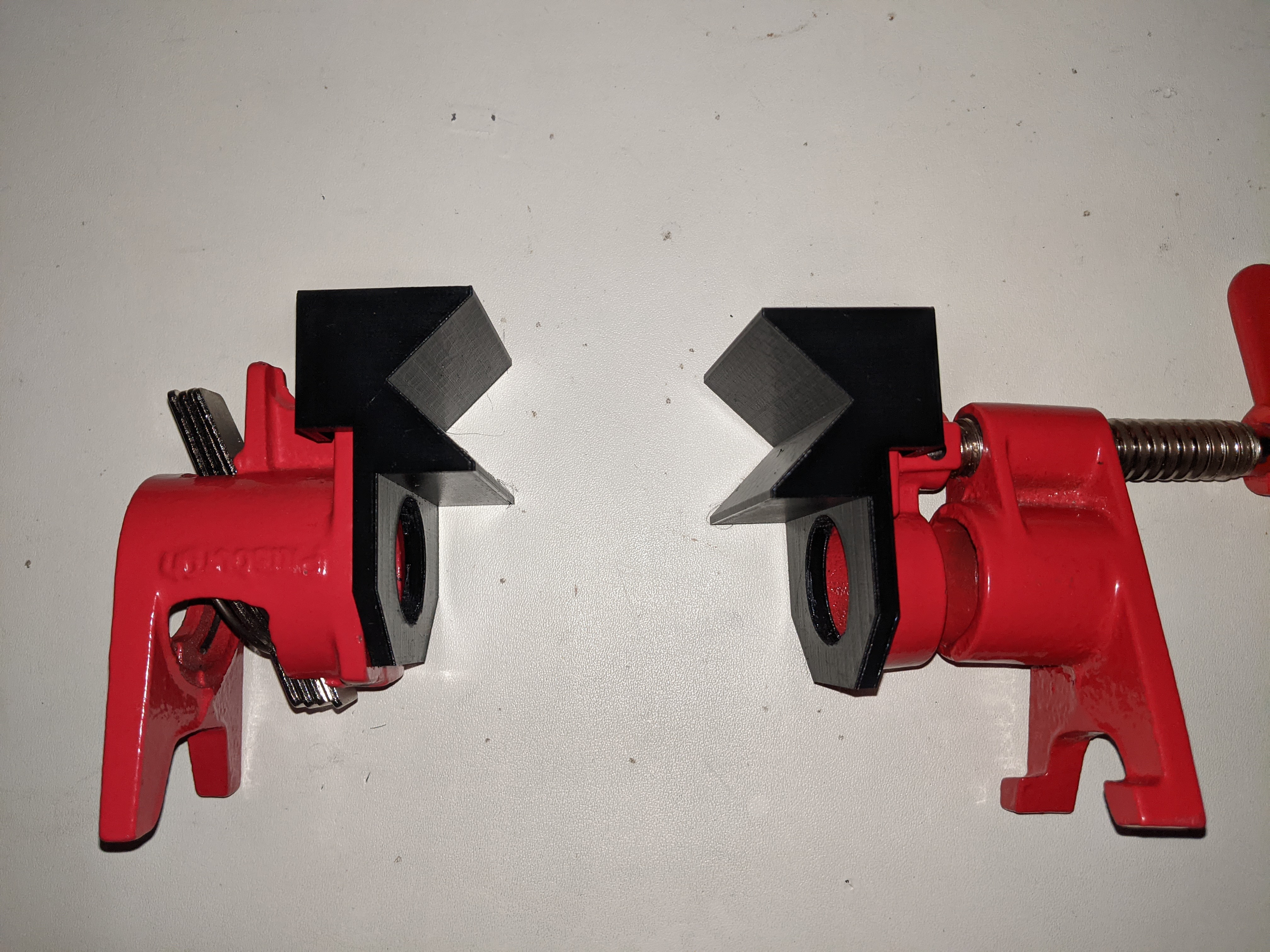 Harbor Freight Pipe Clamp Bike Repair Jaws