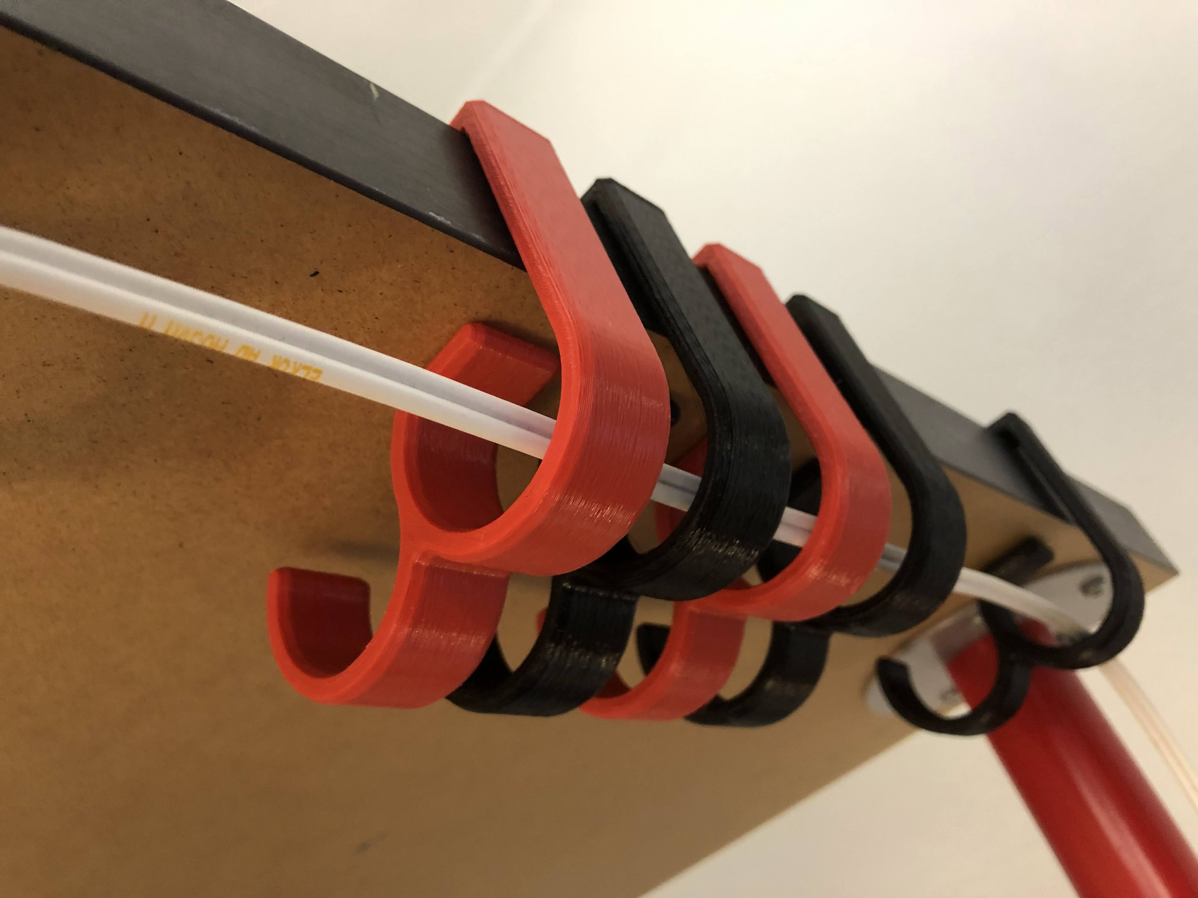 Desk Cable Management Hugger Clip - Ikea Compatible - 34mm