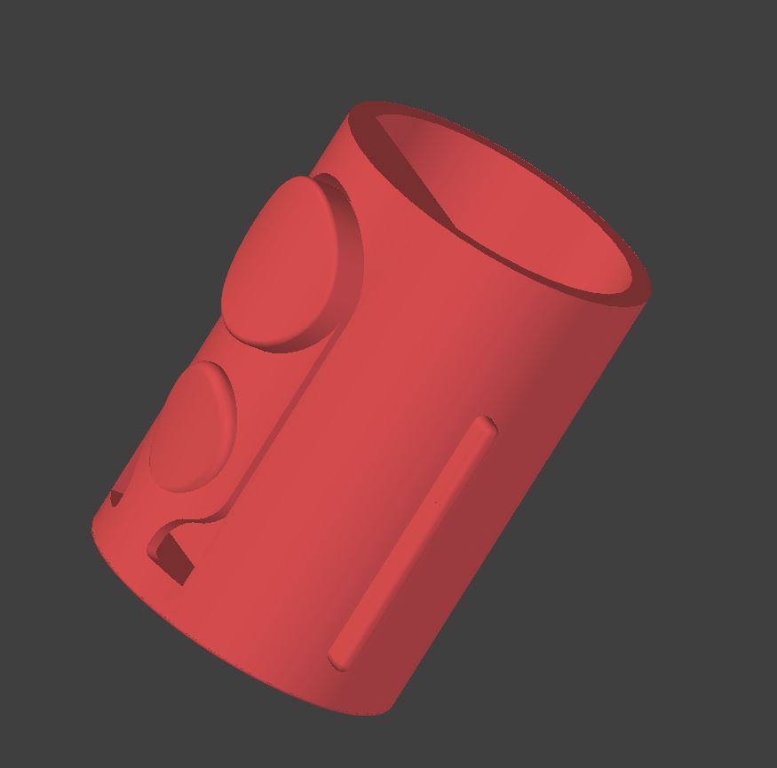 Dyson V8/V12 vacuum cleaner adapter template - photo 2