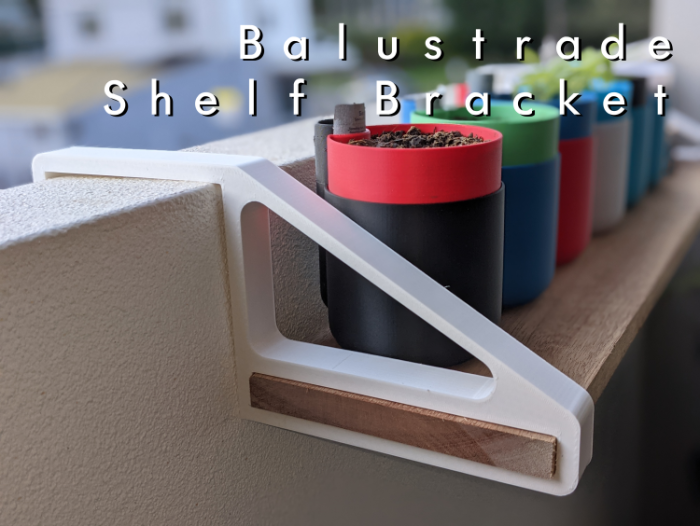 Balustrade Shelf Bracket