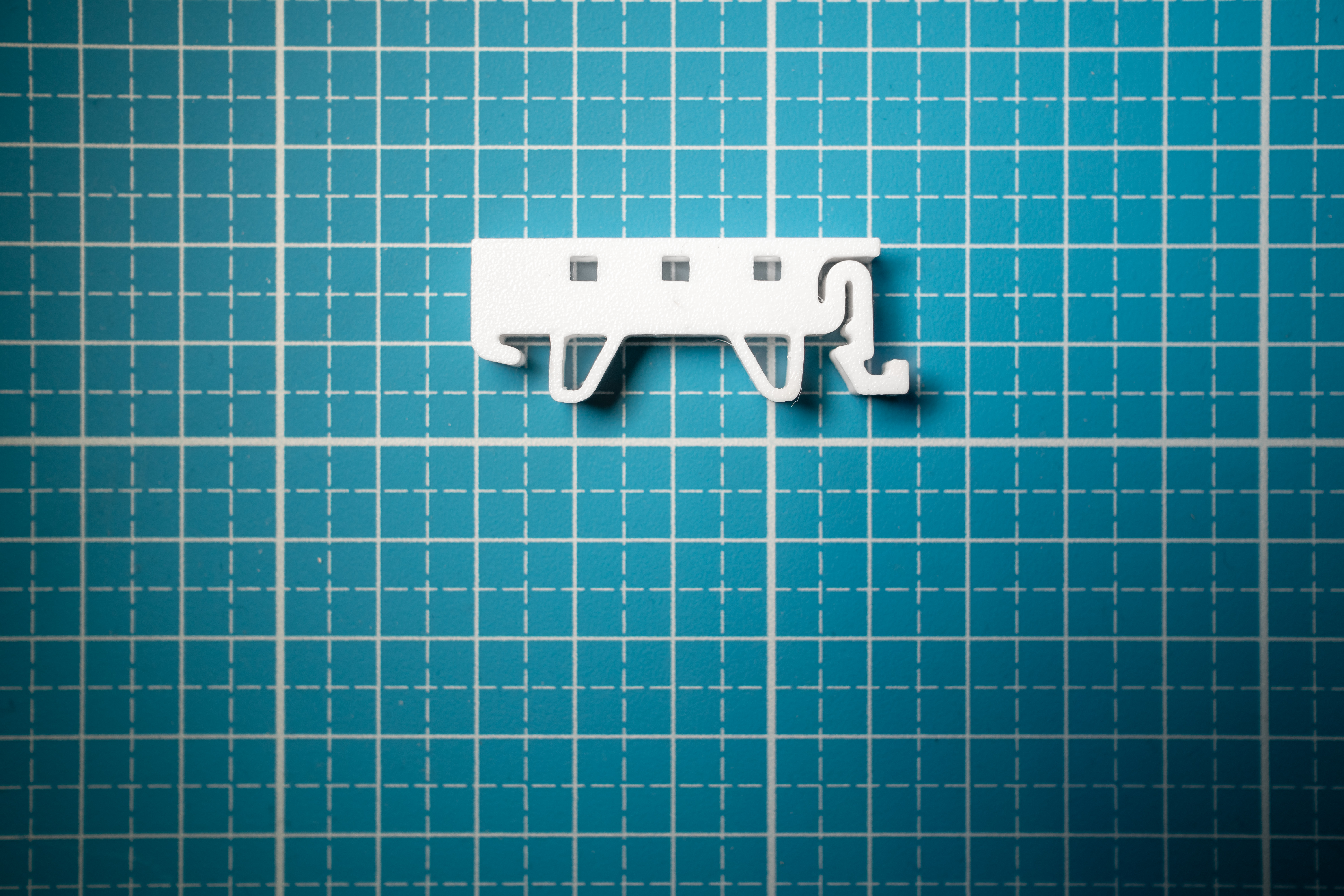 DIN rail clip - photo 2