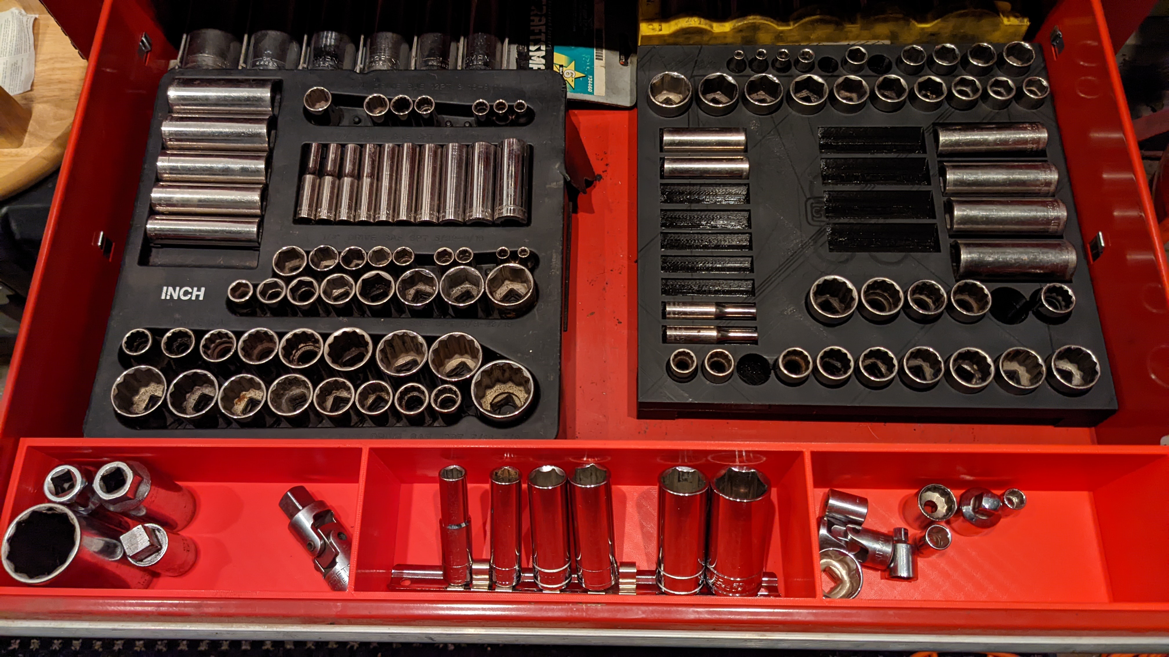 Craftsman tool draw storage box