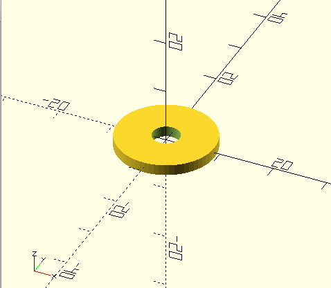 Parametric Washer/Spacer