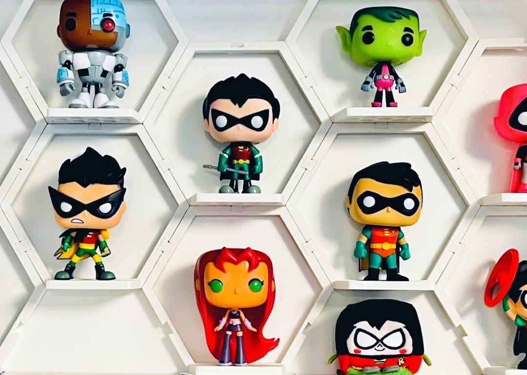 Hex Modular Toy Shelf