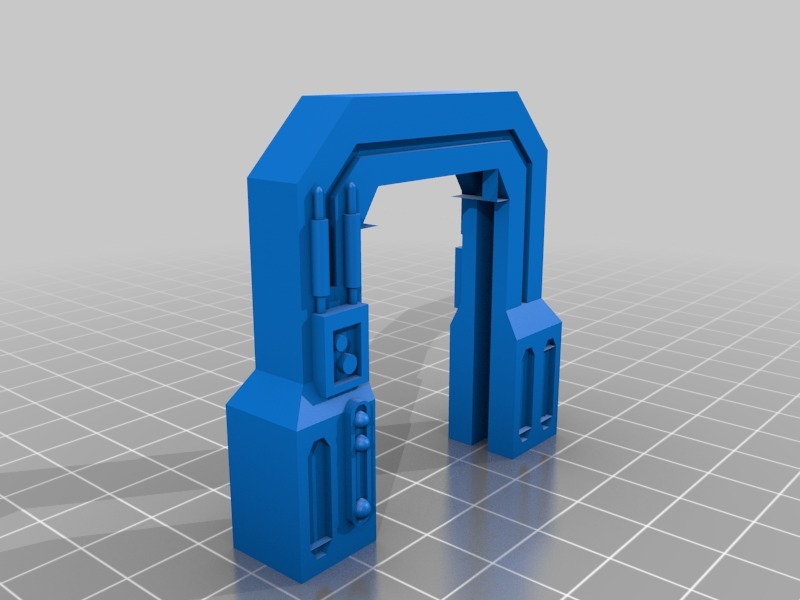 Imperial Assault slotted door - photo 3