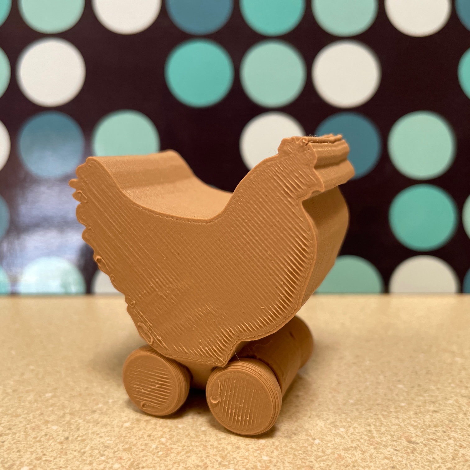Chicken Wheelie Toy
