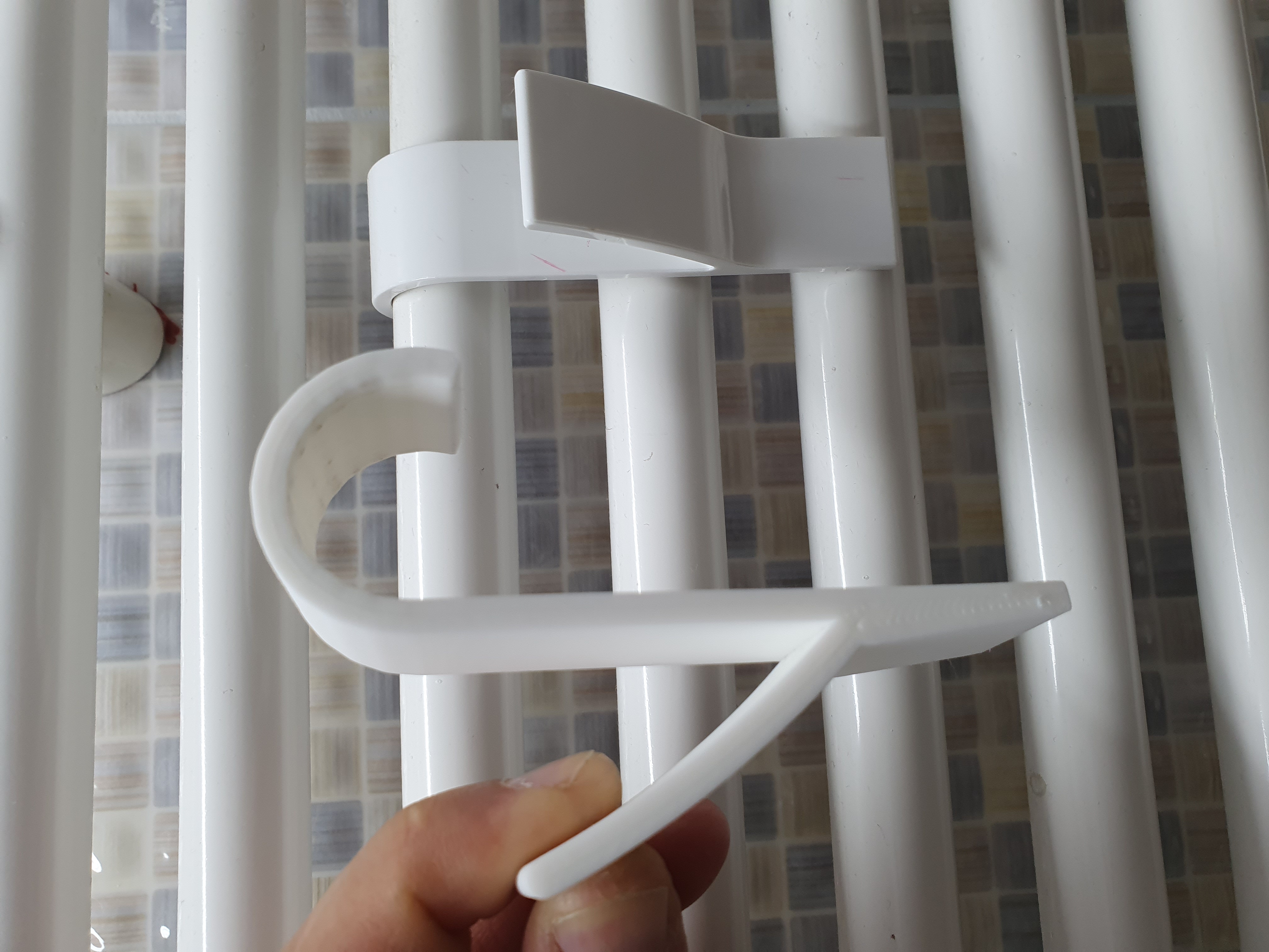 Towel Hook for horizontal radiator (bathroom) - photo 3