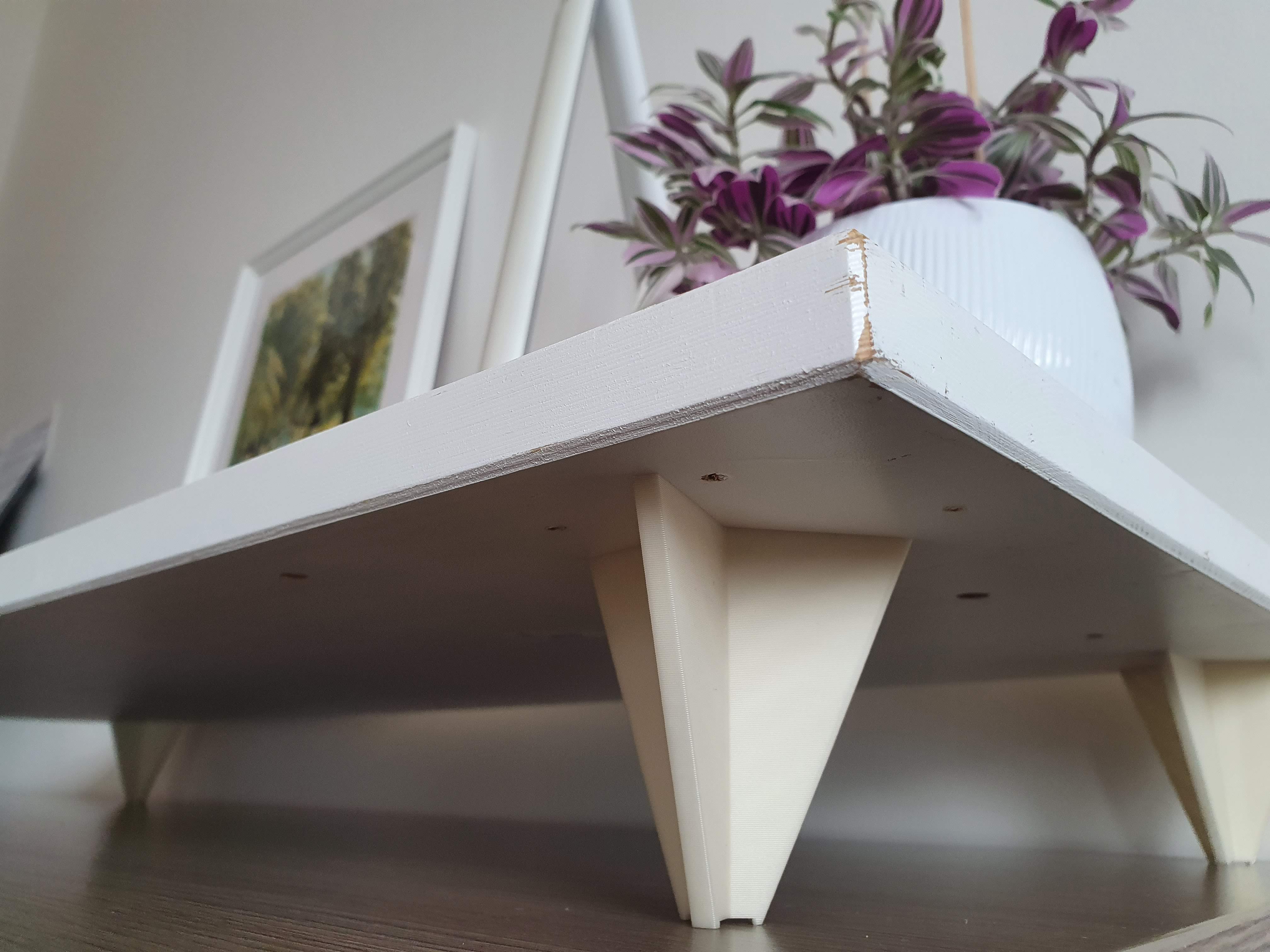 Table shelf legs (or monitor stand) quick print - photo 2