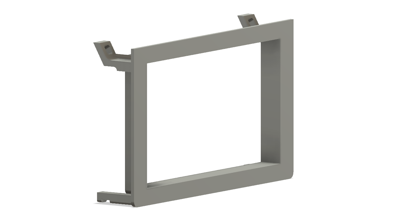 Saab 9-3 double DIN Radio mount
