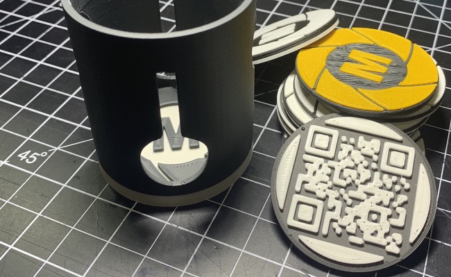 MakerDeck Logo, Coin, Coaster, Spinner - photo 4