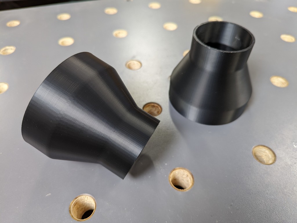 Dust Collection 2.5 to 4in Hose Adapter