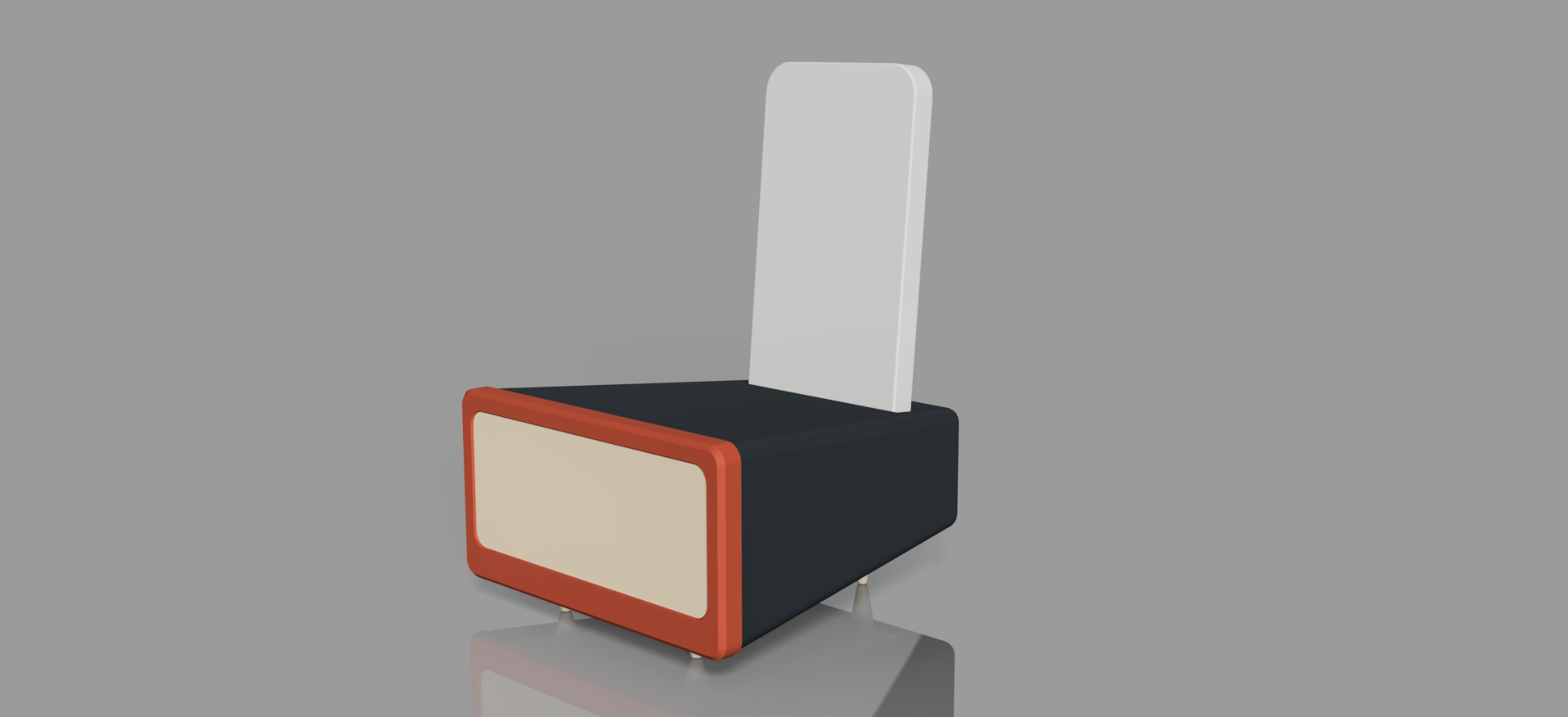 Mid-Century Modern Acoustic Phone Amplifier