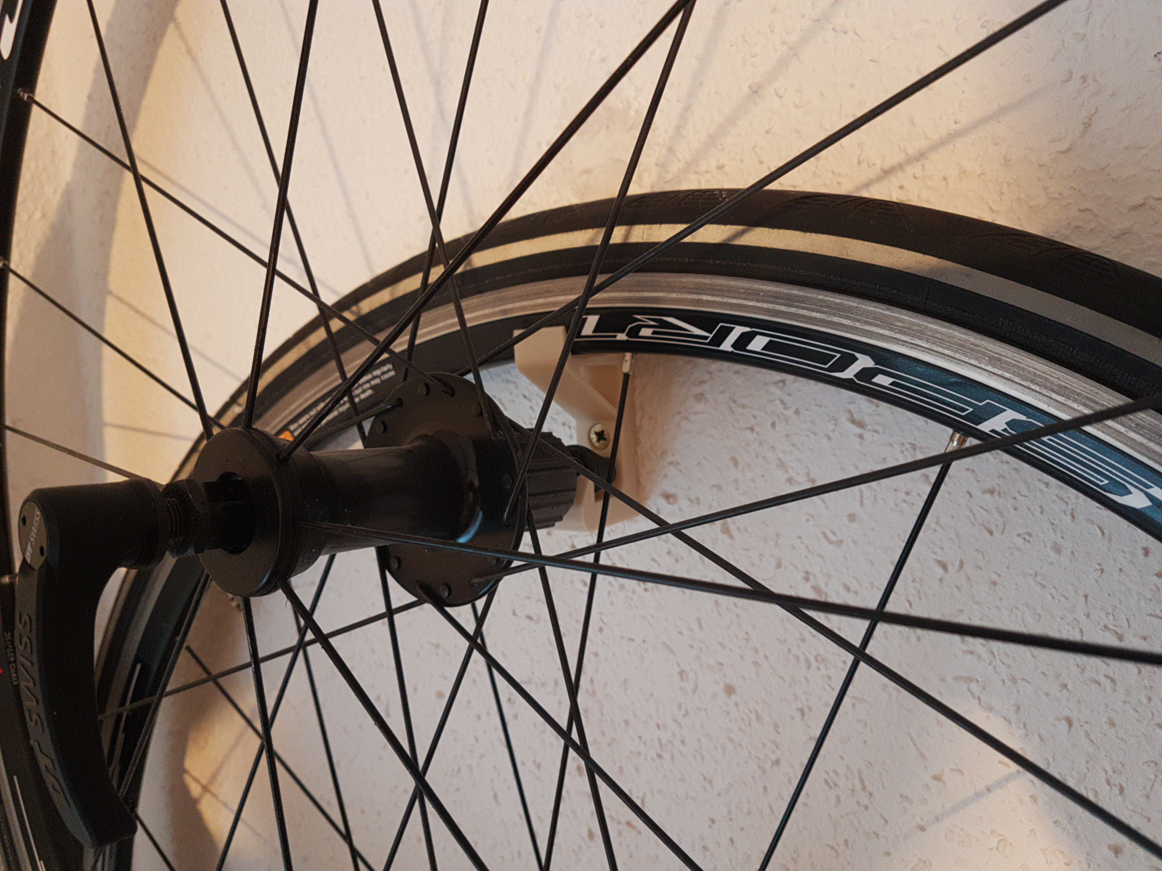 Bicycle wheelset wall mount - photo 2