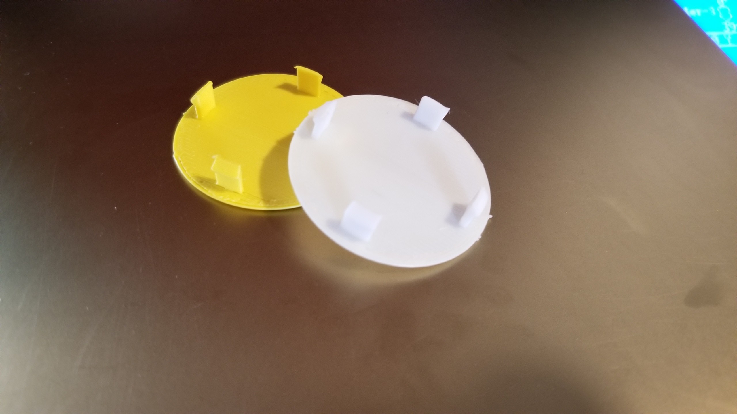 Cabinet Door Hole Cover 40mm - photo 2