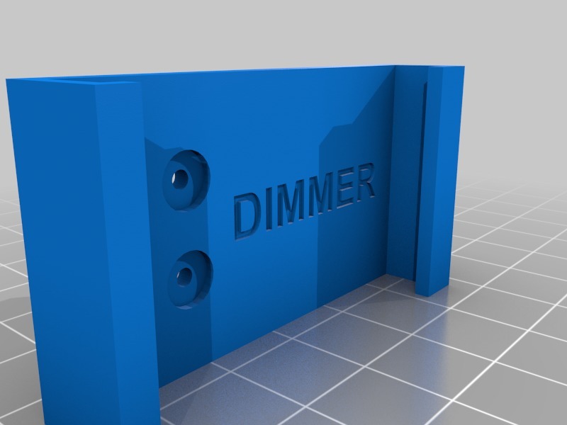 LED dimmer clamp/holder for Prusa i3 MK3s - photo 2