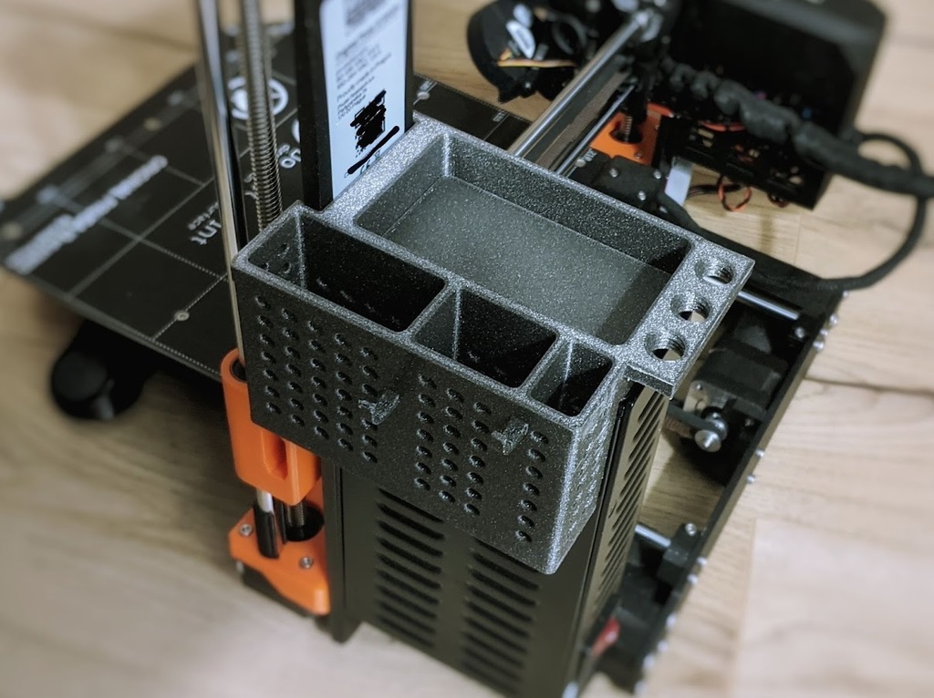Prusa MK3/S/+ | Tool Holder | incl. Tray & Caliper Holder - photo 3