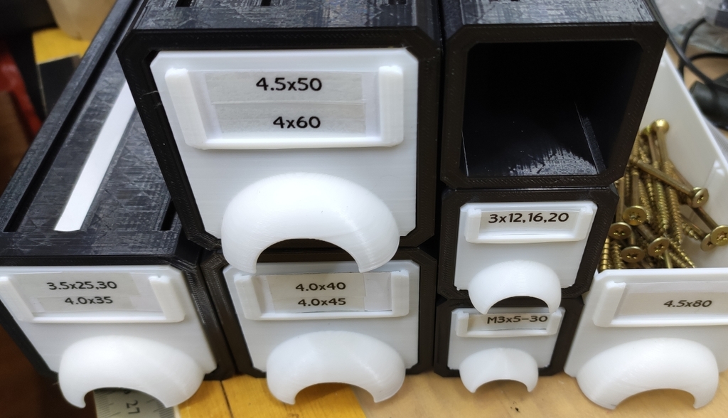 Screws storage modular box - photo 2