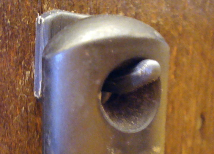 Hook for kitchen utensils or other tools  Mounts on wall with single screw - photo 2