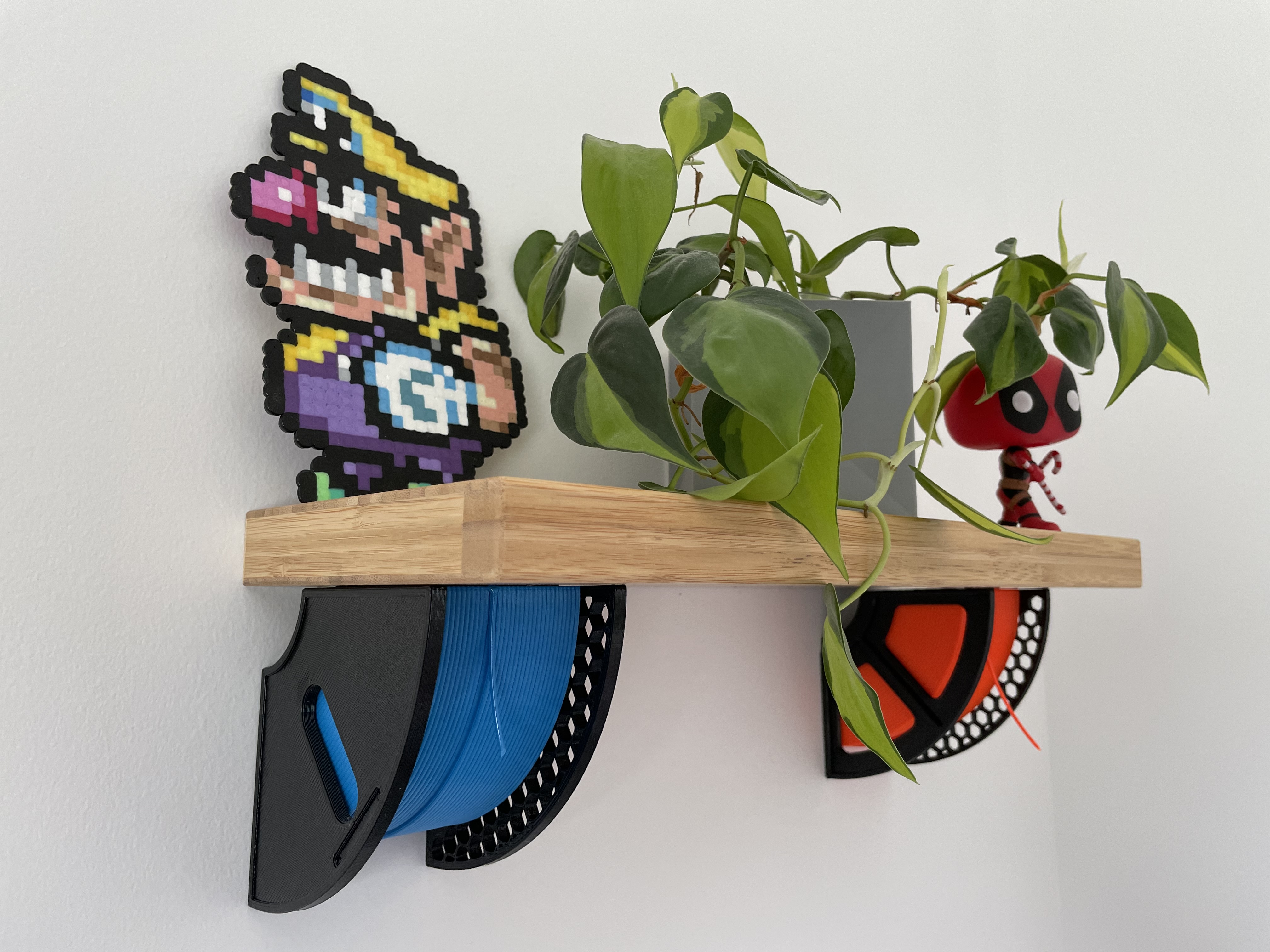 Customizable Spool Bracket Shelf - photo 3