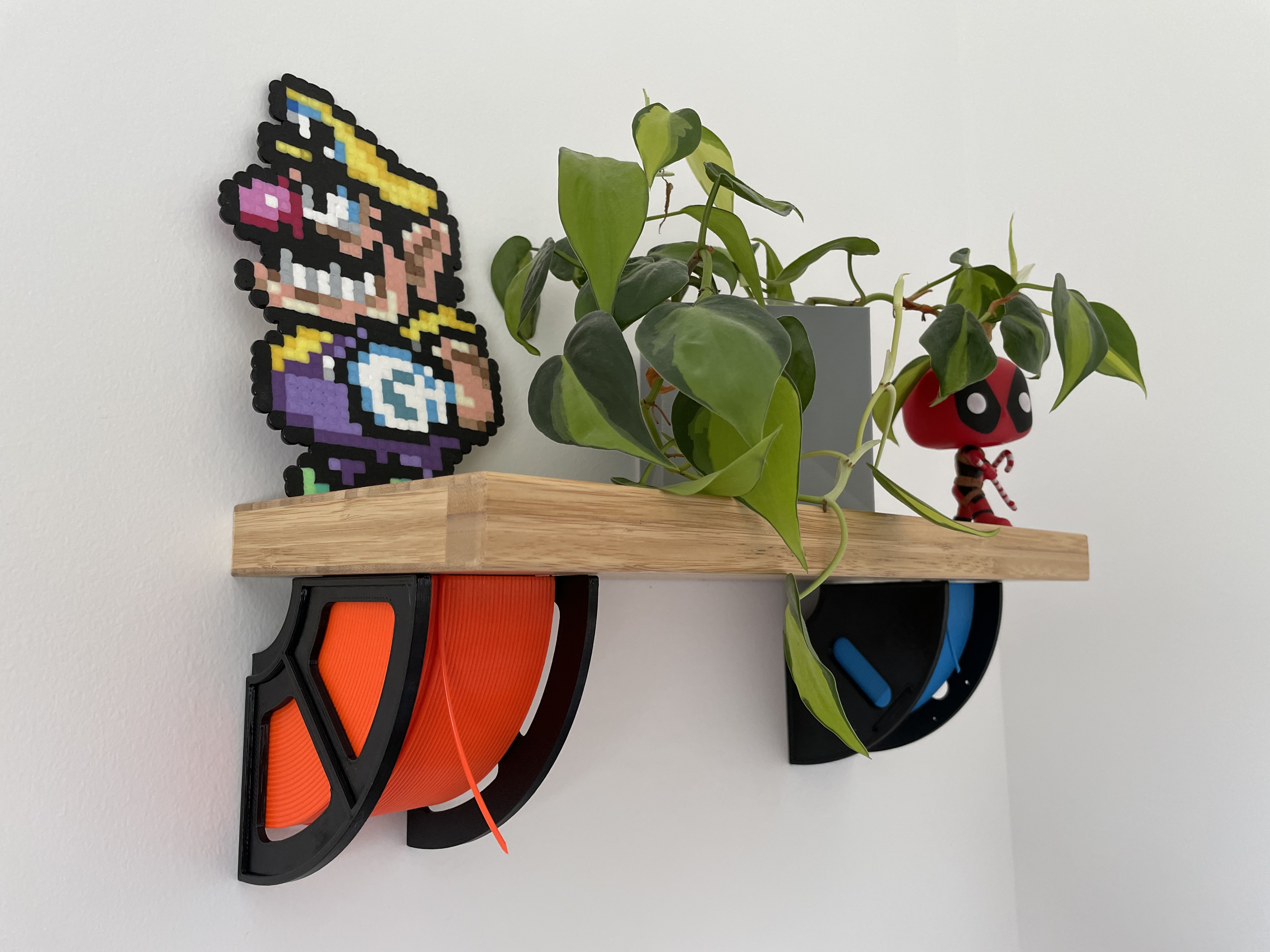 Customizable Spool Bracket Shelf - photo 2