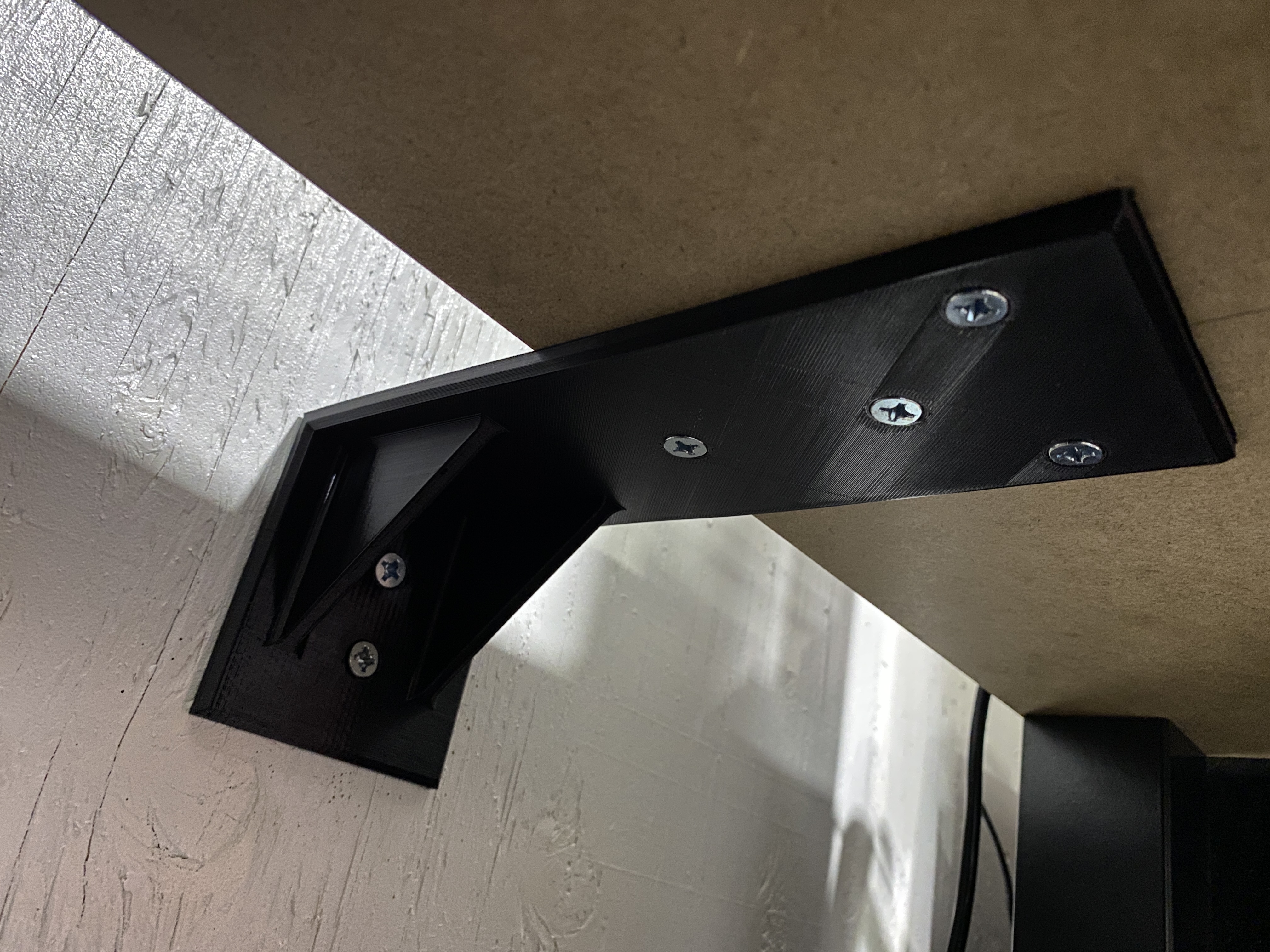 Support Wall Bracket For IKEA Lack Enclosure