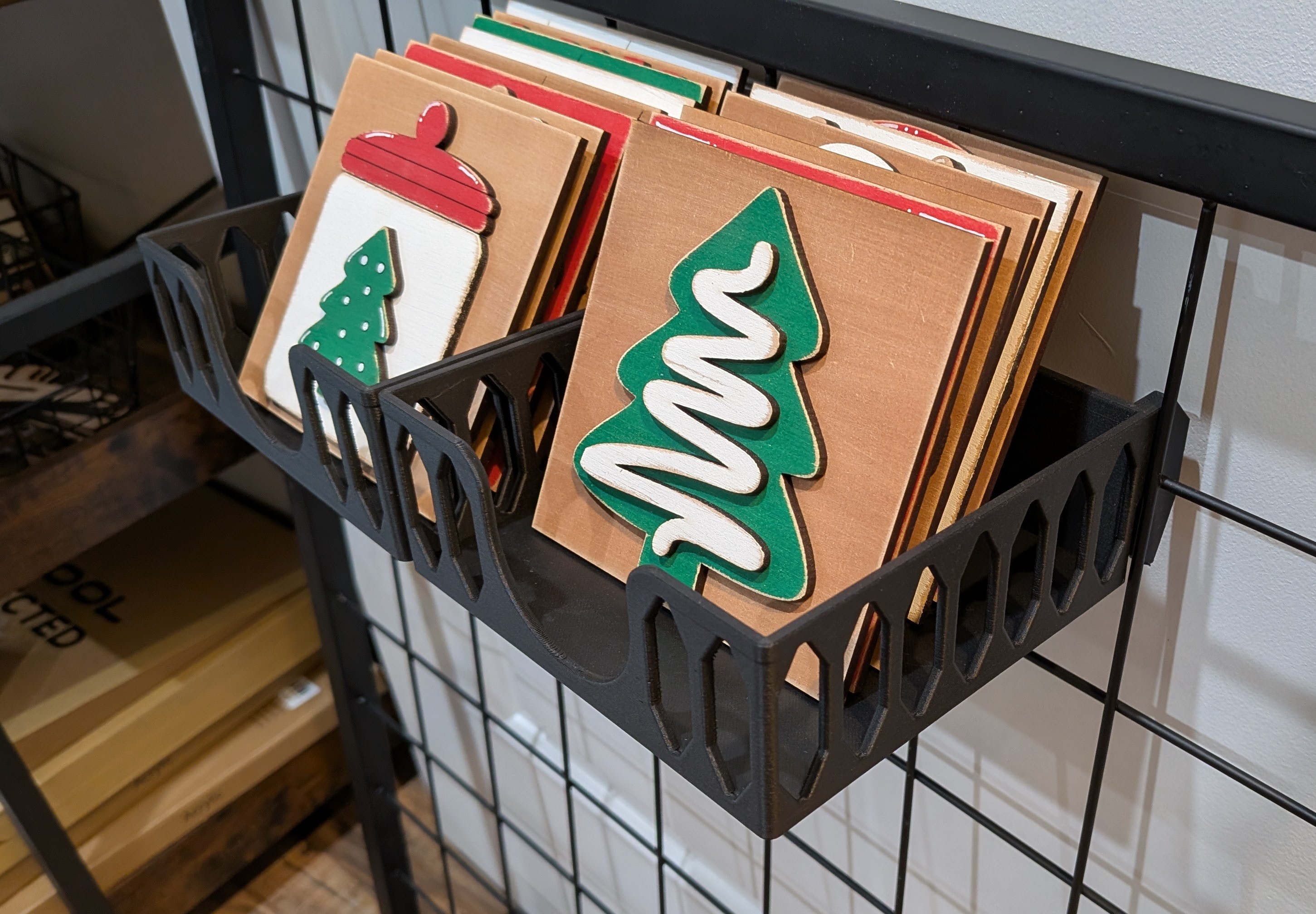 Gridwall Tray / Bin - no supports