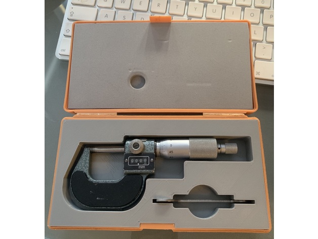 0-25mm Micrometer Tray / Insert