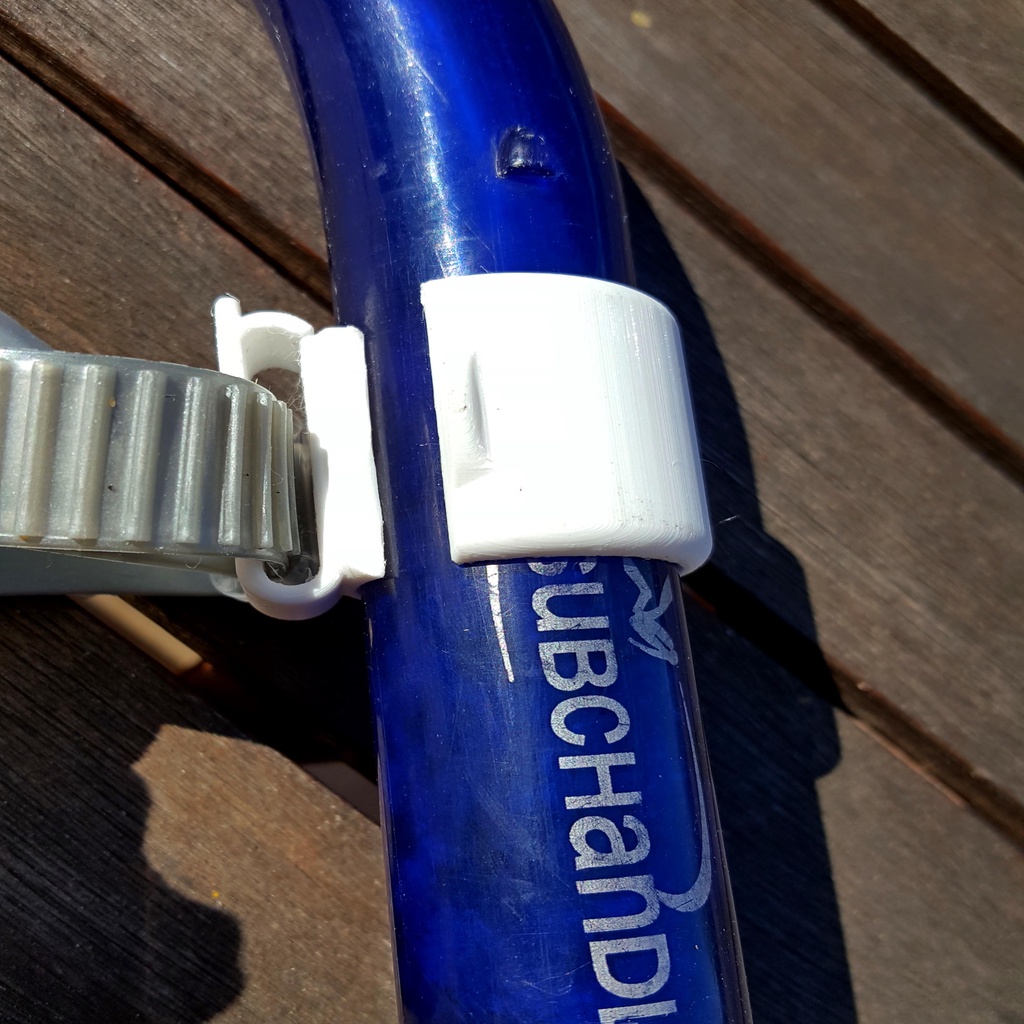 Clip Masque Tuba / Snorkel keeper - photo 2