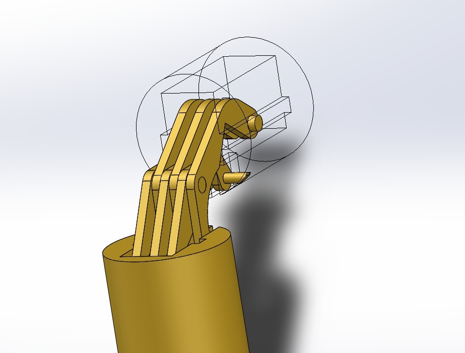 180° Concealed Barrel Hinge