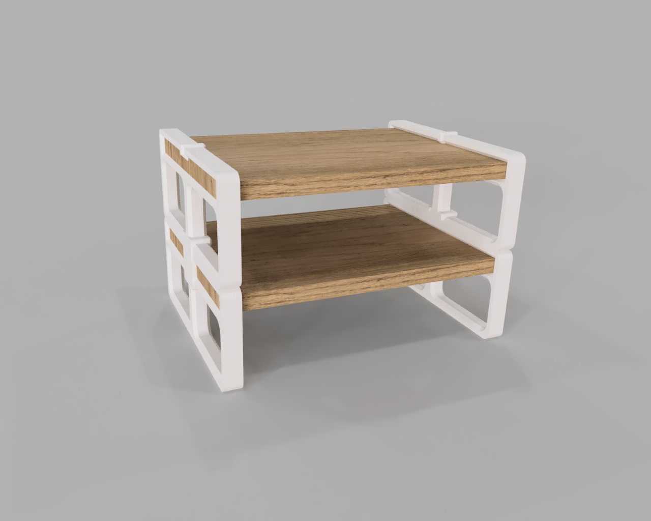Office Shelf N°02 / Pied étagère de bureau / No support / DIY - photo 3