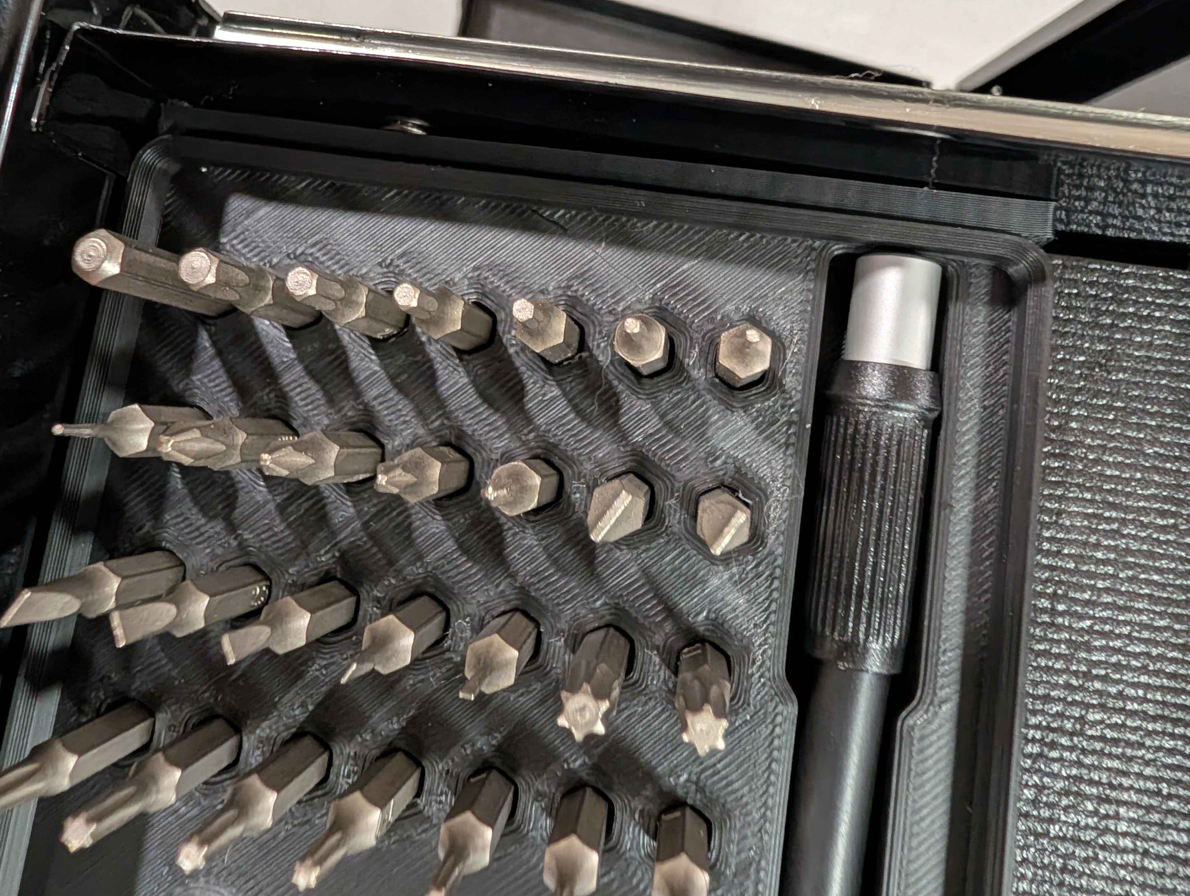 PITTSBURGH Multi-Bit Precision Screwdriver Tray - For US General Mini Toolbox V2 - photo 4