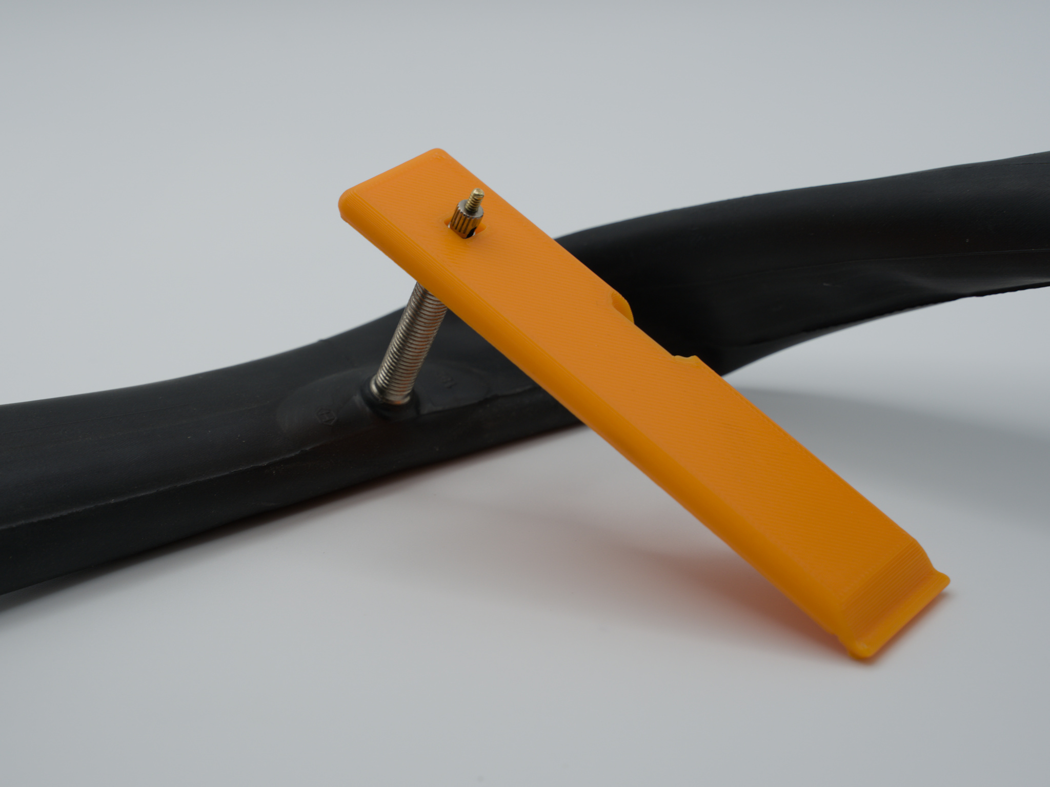 Bicycle Tire Lever with integrated Presta Valve Tool Sclaverand Bike Tyre Tool