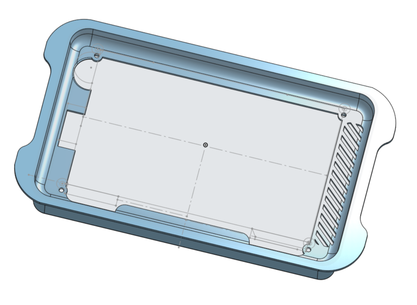 Pelican Ruck R40 Raspberry PI Screen mount tray - photo 4