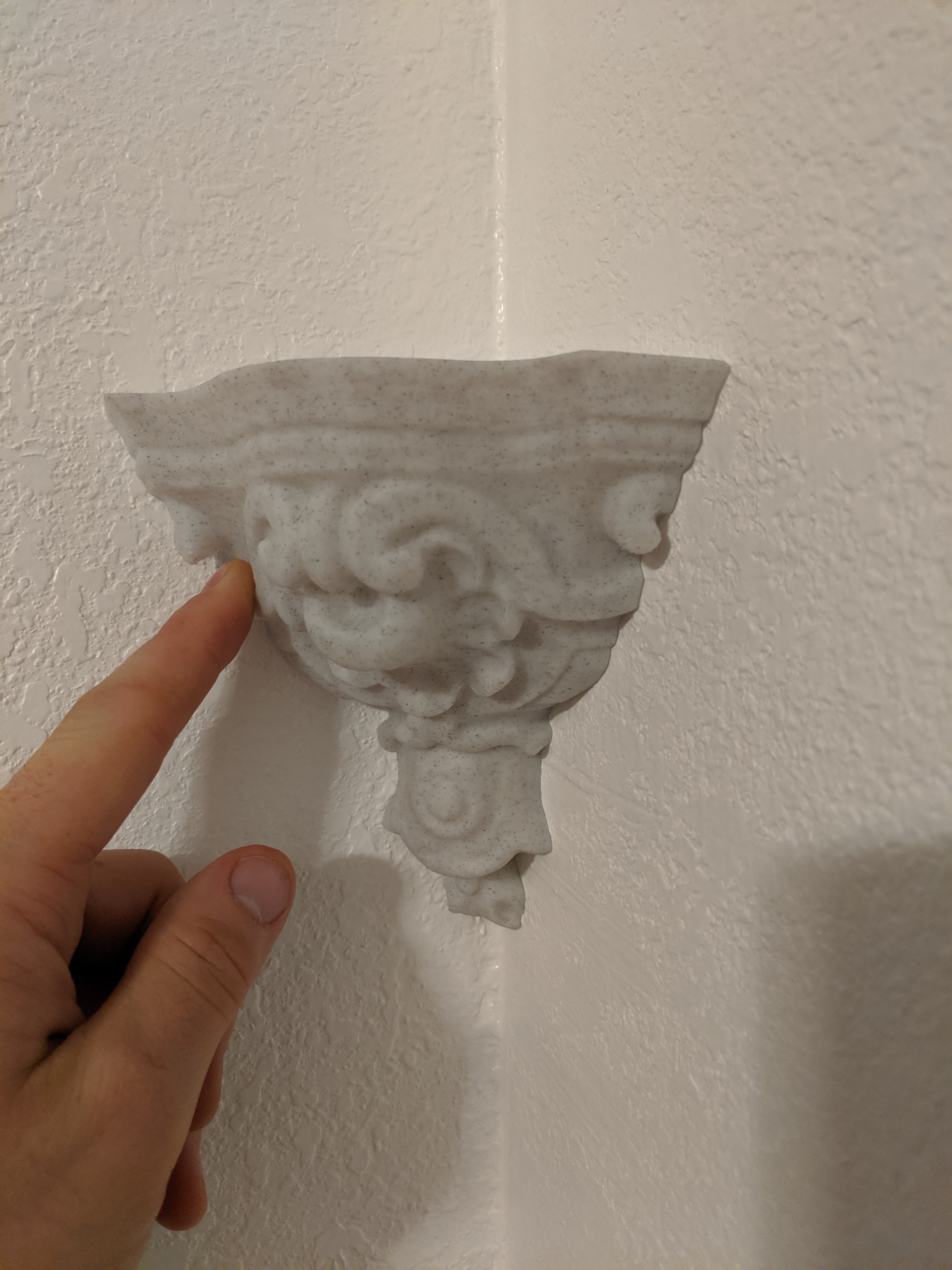 Baroque Corner Shelf