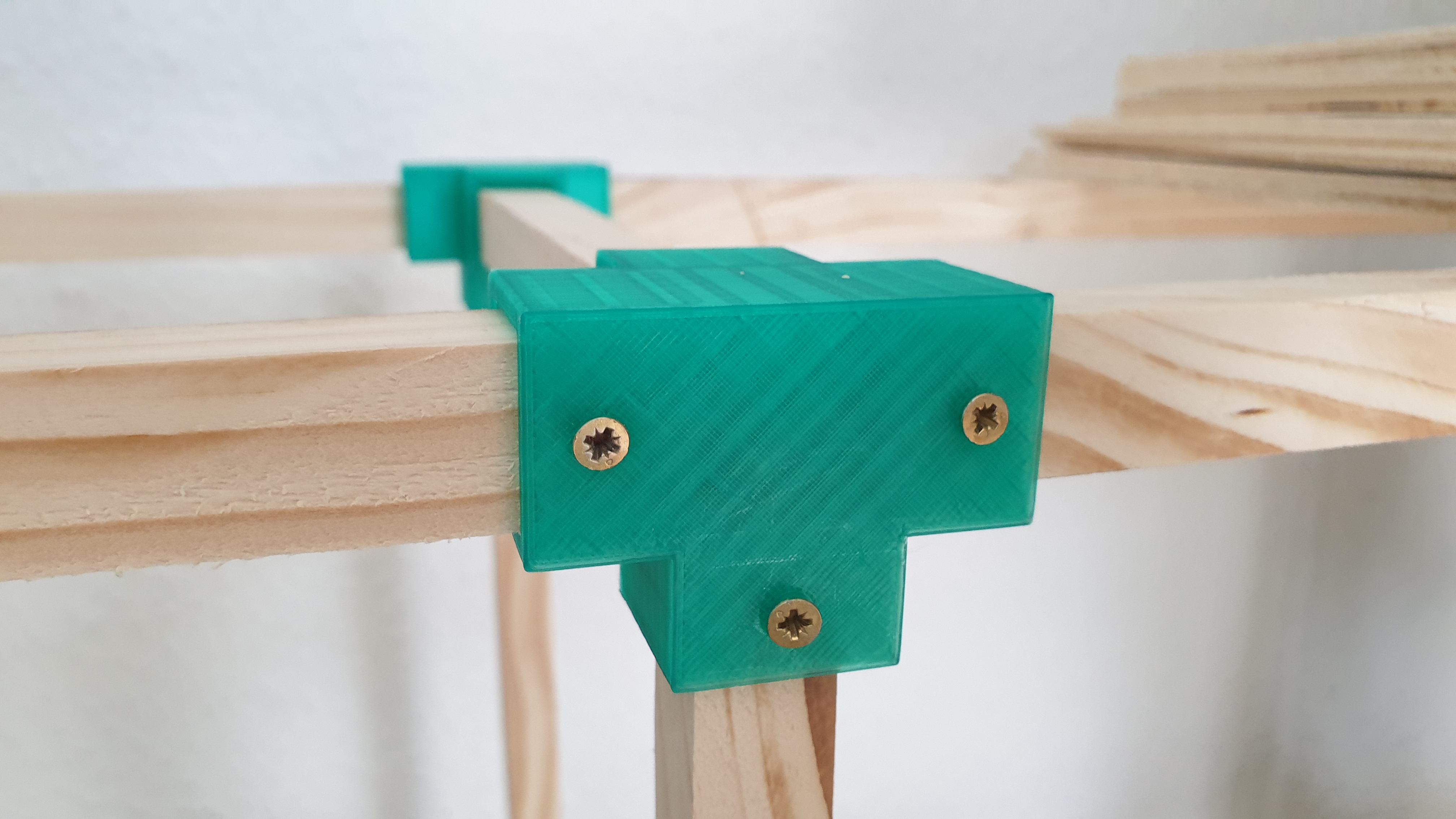 3D printed shelf Corners - photo 3
