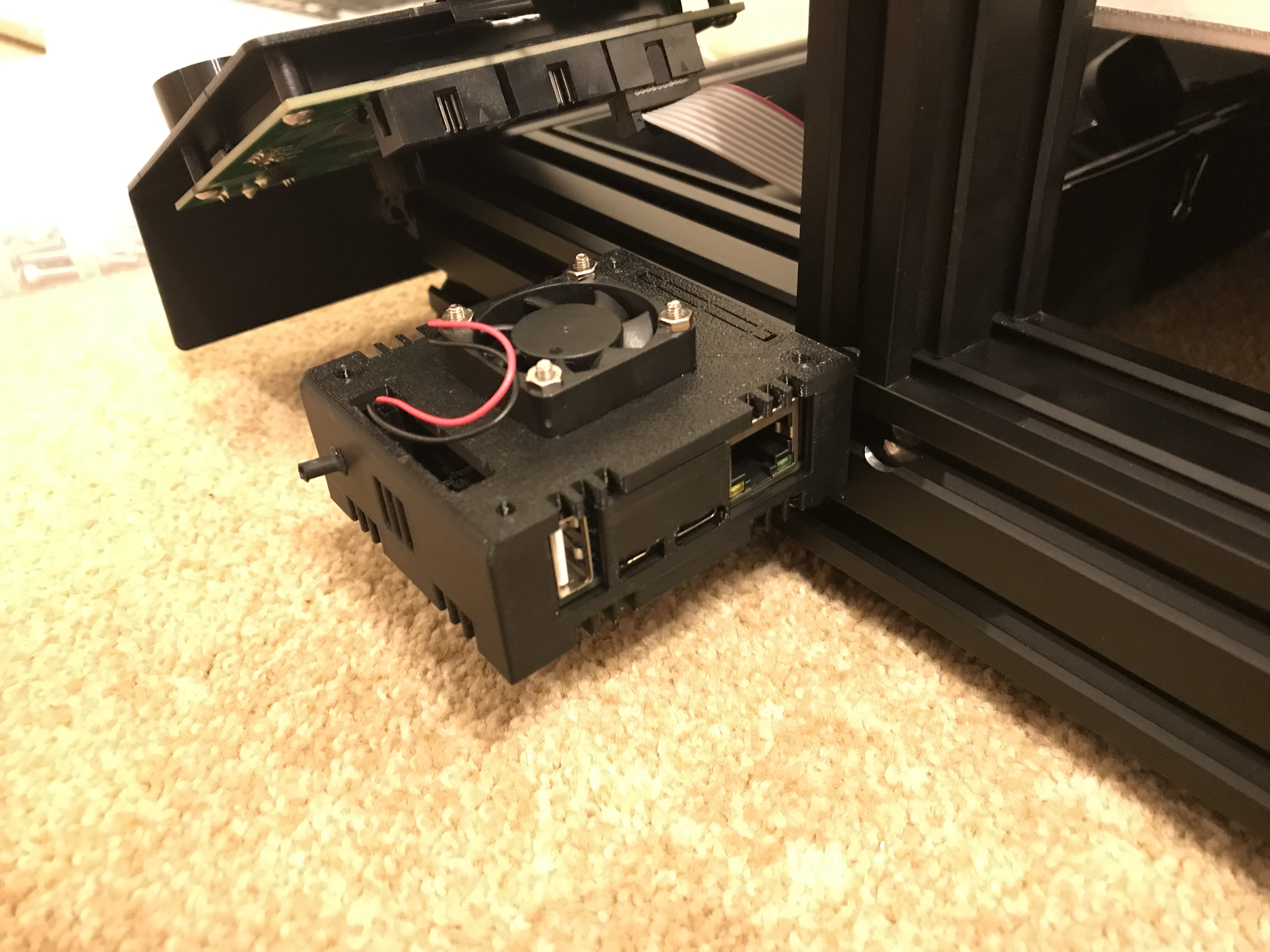 Orange Pi Zero2 Case with Mount - 30mm Fan