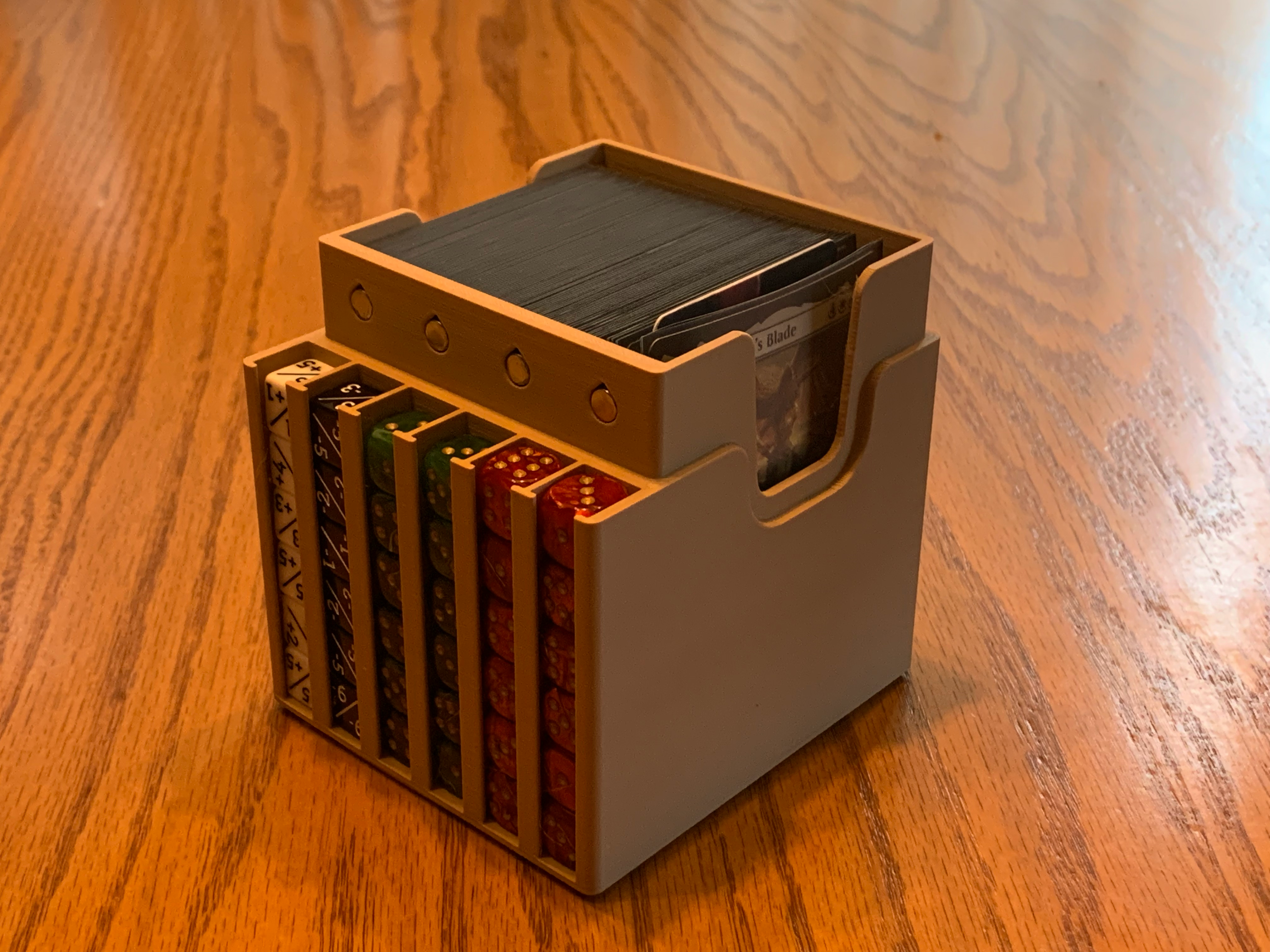 Deck and Dice Box