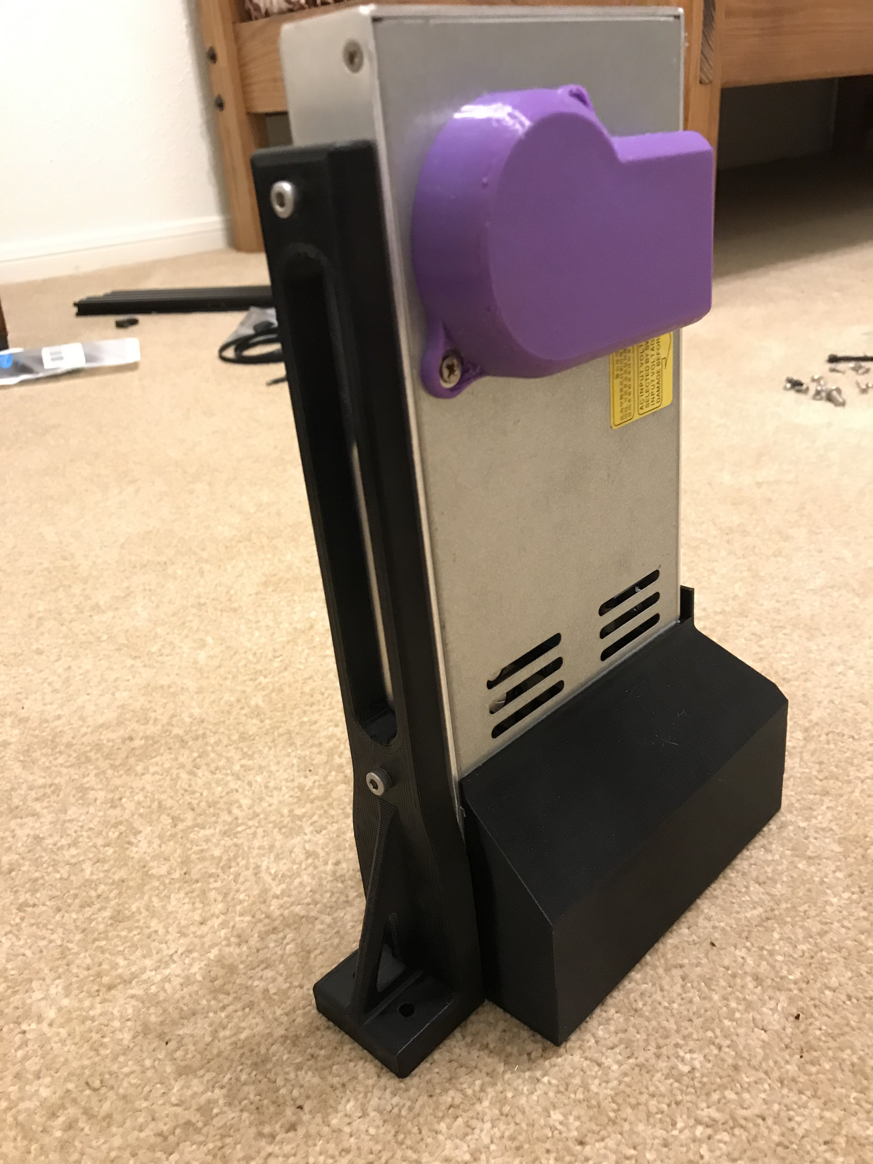Meanwell PSU Offset Bracket for Ender 3 Dual-Z - photo 2