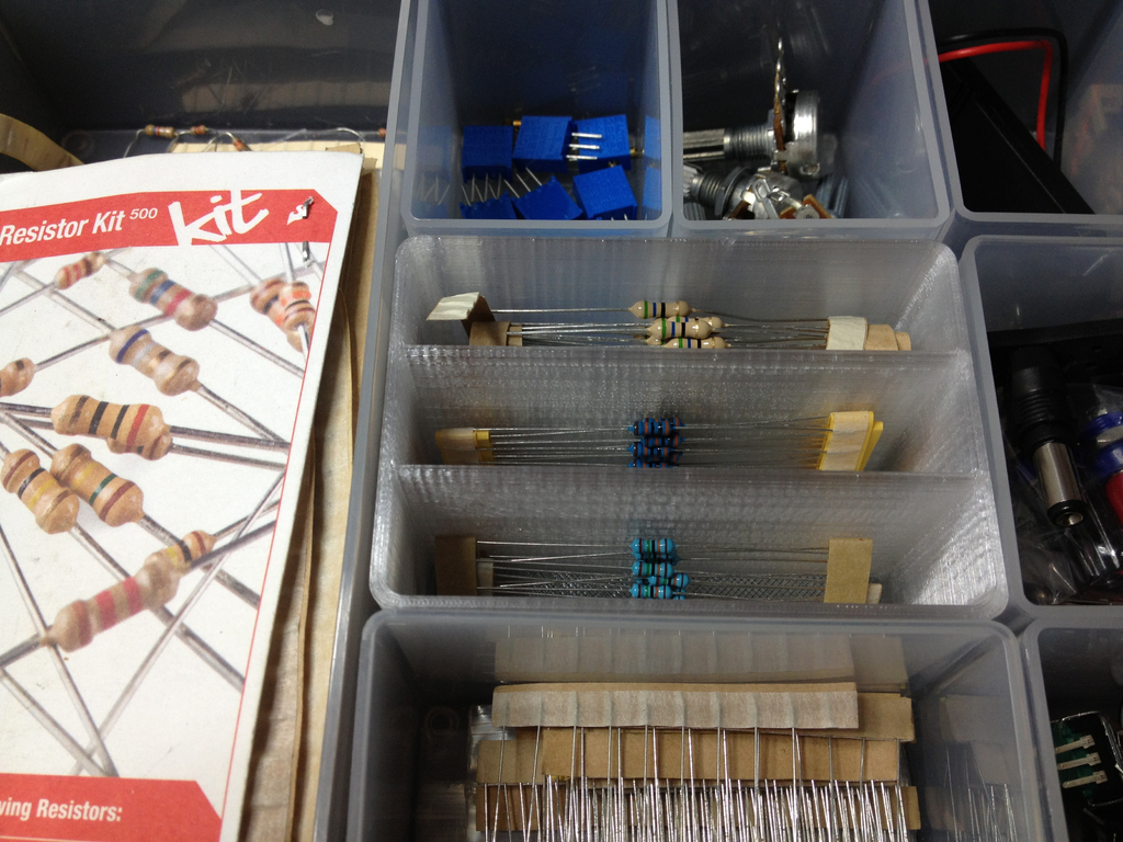 Thin components for Raaco storage