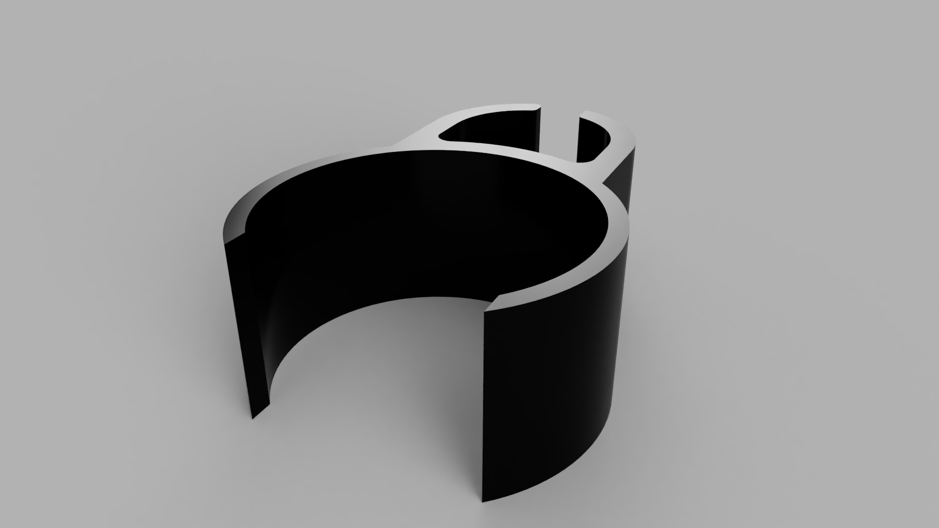 Tube Cable Clip Snap Fit