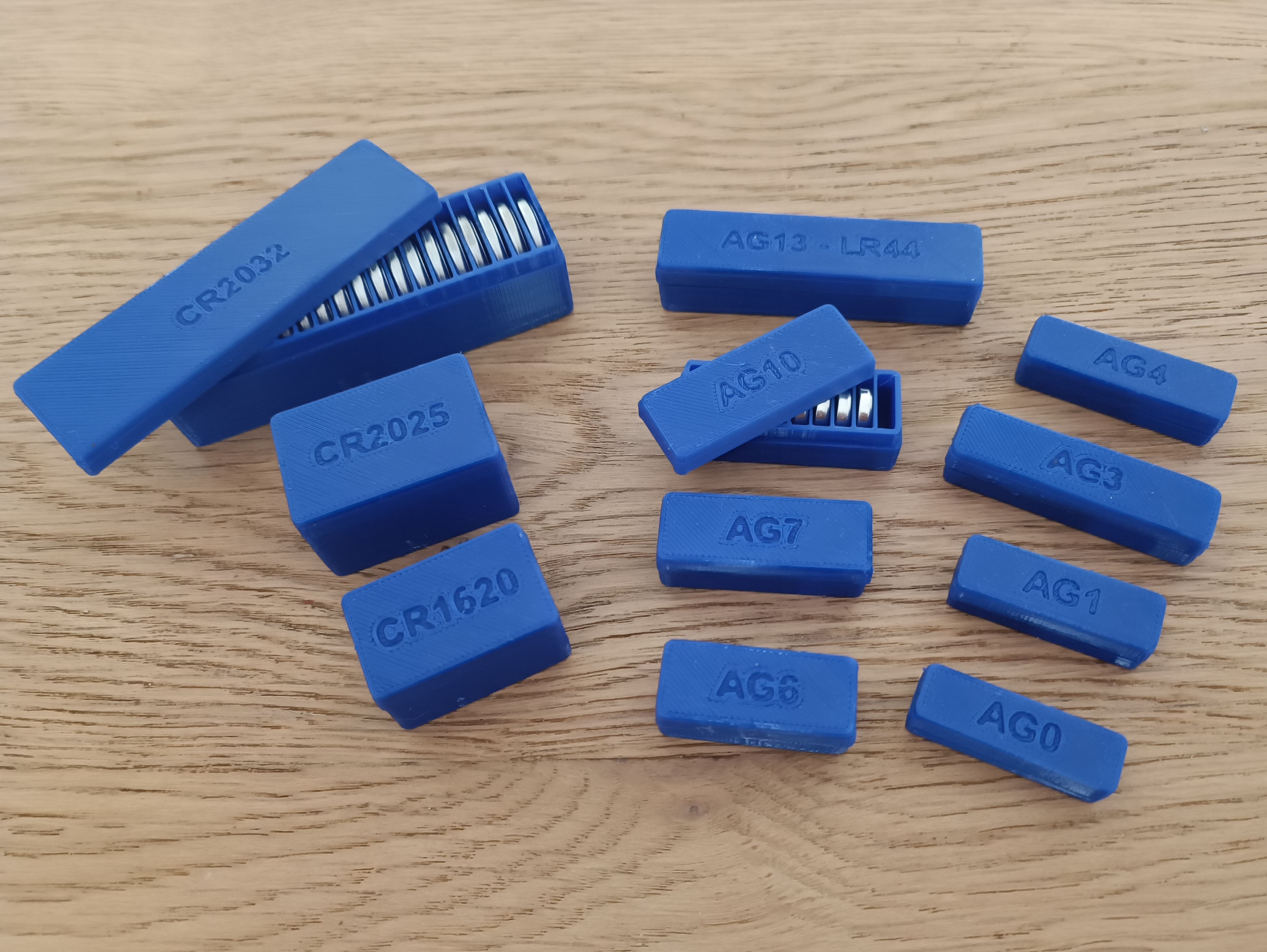 Coin Cell / Button Battery Storage Box