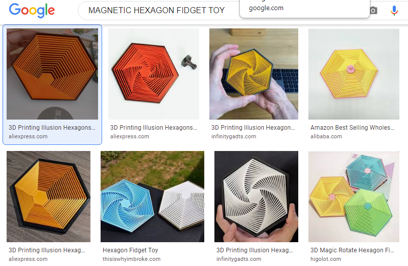 MAGNETIC HEXAGON FIDGET TOY - photo 3