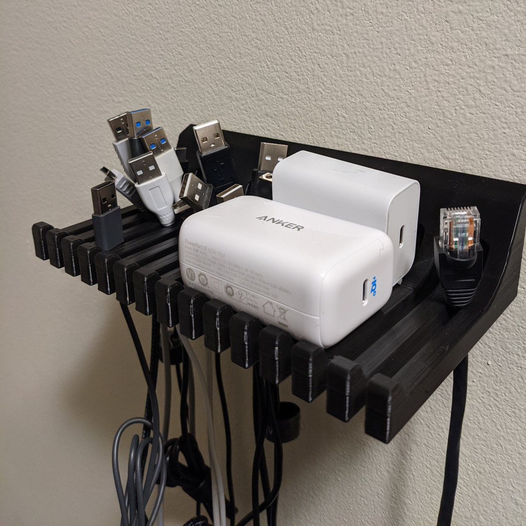 Cable Organizer Shelf