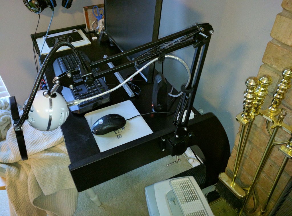 Desk clamp adapter for Neewer Microphone Boom Stand - photo 2
