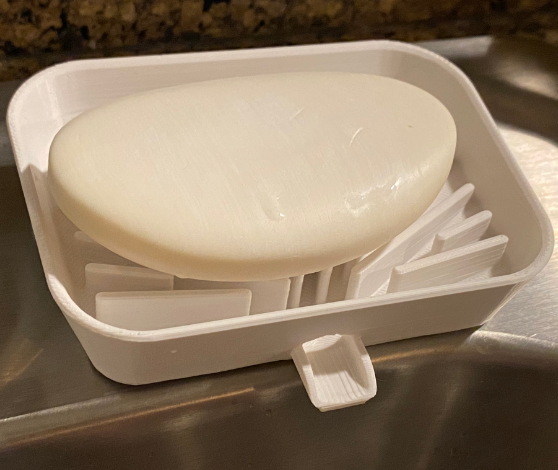 Soap Dish with added drain spout - photo 3